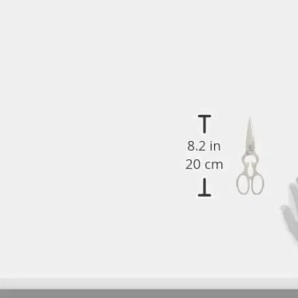 ALL CLAD Stainless Steel Kitchen Shears - Picture 3 of 3